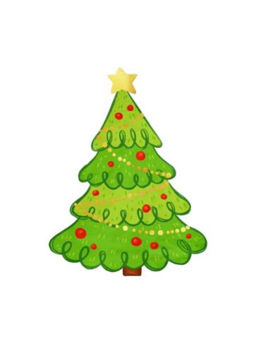 1 Serwetki Świąteczne Choinka 154885 10szt papierowe boże naodzenie