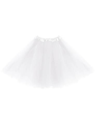 1 Strój Spódniczka TuTu Biała 30cm134733 tiulowa śnieżynka aniołek króliczek