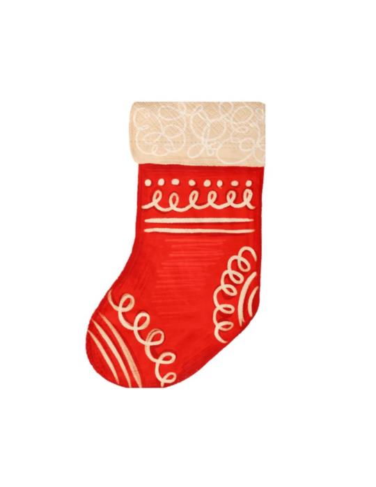 1 Serwetki Świąteczne Skarpeta 153123 10 szt papierowe boże narodzenie