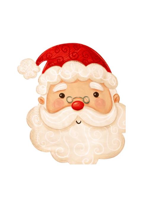 1 Serwetki Świąteczne Mikołaj 153130 10szt boże narodzenie Śwęty Mikołaj