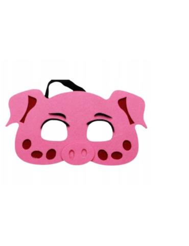 1 Maska Świnki Świnka Filcowa DZD24080 Peppa Wieprz Prosiak Świnia