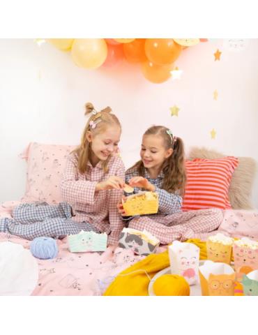 Pudełko na chipsy Kotki 3szt 151259 15x10cm koty urodzinowe