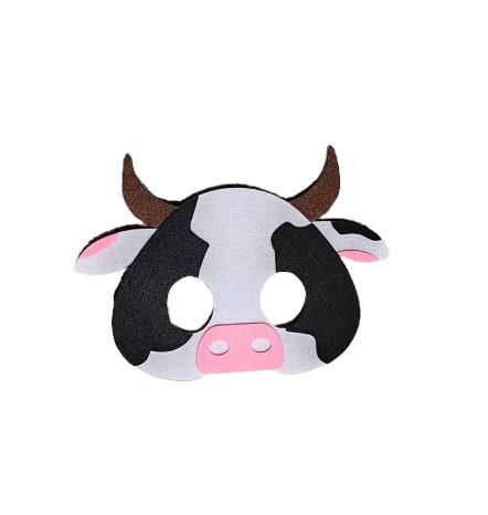 Maska Krowa Krowy Filcowa DZD24074