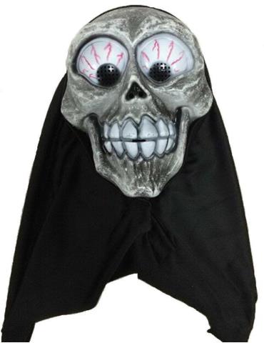 1 Maska Czaszka z Kapturem CM126 halloween