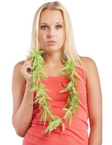 1 Kwiaty hawajskie Zielone Liście CA254 Jamajka Marichuana Rasta Aloha