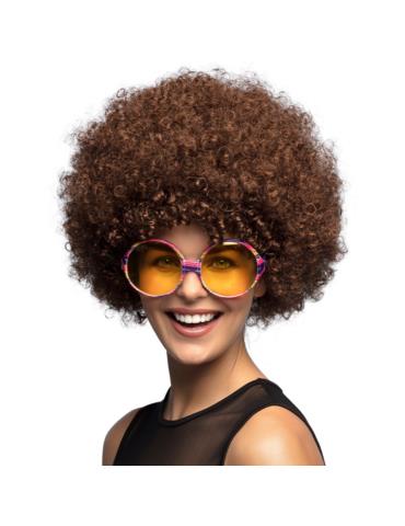 1 Peruka Afro Brązowa GIGANT CP001