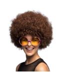 1 Peruka Afro Brązowa GIGANT CP001