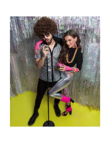 1 Peruka Afro Brązowa GIGANT CP001