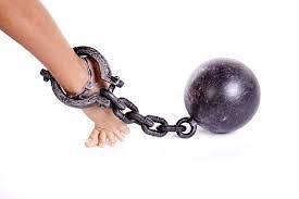 1 Łańcuch z Kulą u Nogi CA257 Kajdank Kajdany Więżnia Halloween