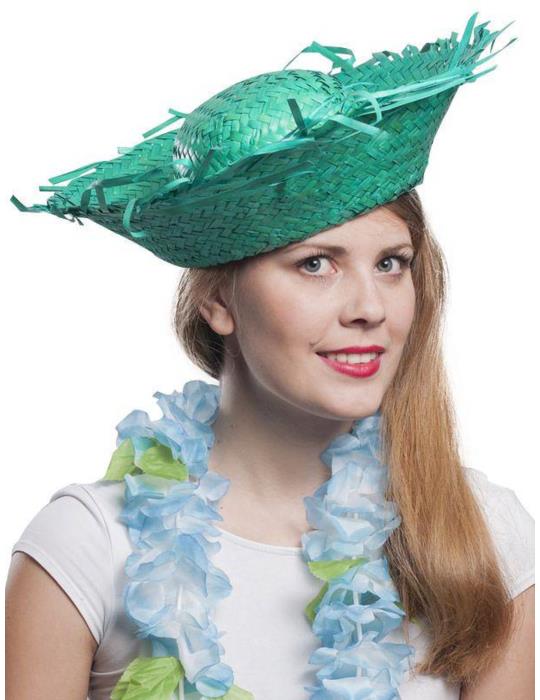 1 Kapelusz Hawajski Zielony CC140Z Aloha Hawaje