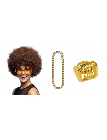 Zestaw Disco Raper Afro...