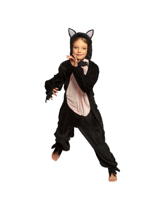 1 Strój Kotek Kombinezon ST821 134/140 Czarny Kot - Kigurumi Onesie