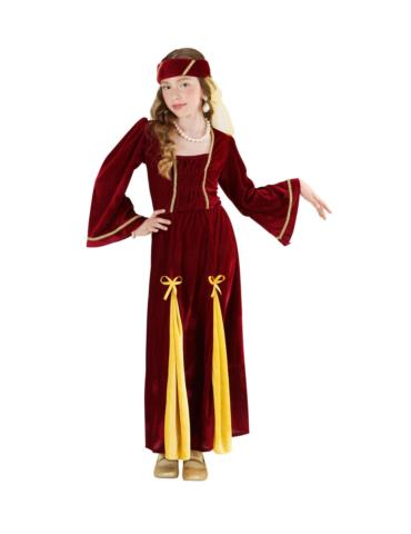 Strój Księżniczka Barbara 134/140 12537W Ksieżna Święta Królowa Średniowiecza