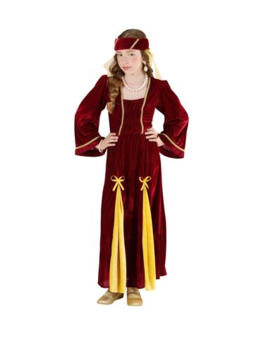 Strój Księżniczka Barbara 134/140 12537W Ksieżna Święta Królowa Średniowiecza