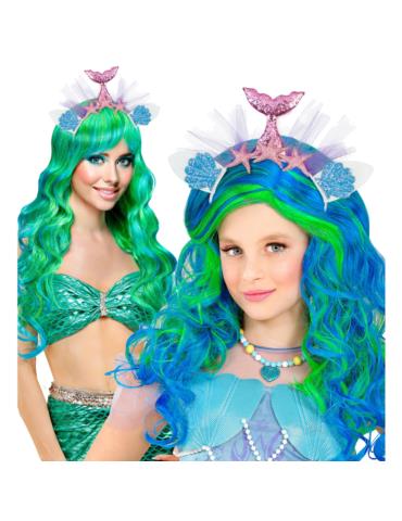 1 Opaska Syrenka Tiara Syrenki 30230W Areilka Podwodny Swiat Ariel Mermaid