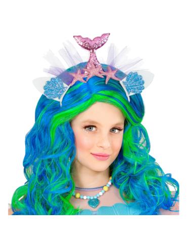 1 Opaska Syrenka Tiara Syrenki 30230W Areilka Podwodny Swiat Ariel Mermaid