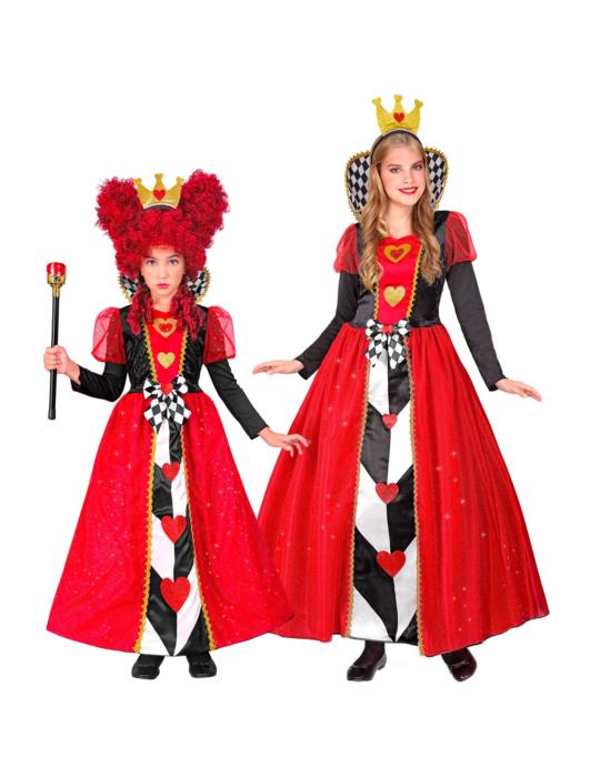 1 Strój Królowa Kier 22356W 122/128 Alicja w krainie czarów dama serce