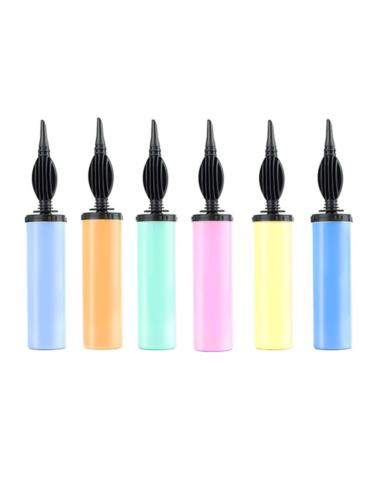 Pompka do balonów mix kolorów 510040 dwustronna ręczna